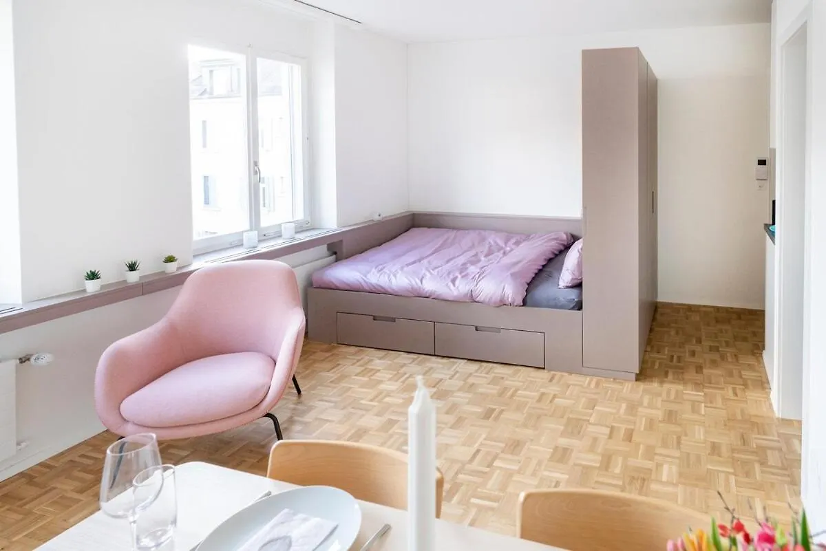 Modern 1 Room Apartment In District 4 Zurich
